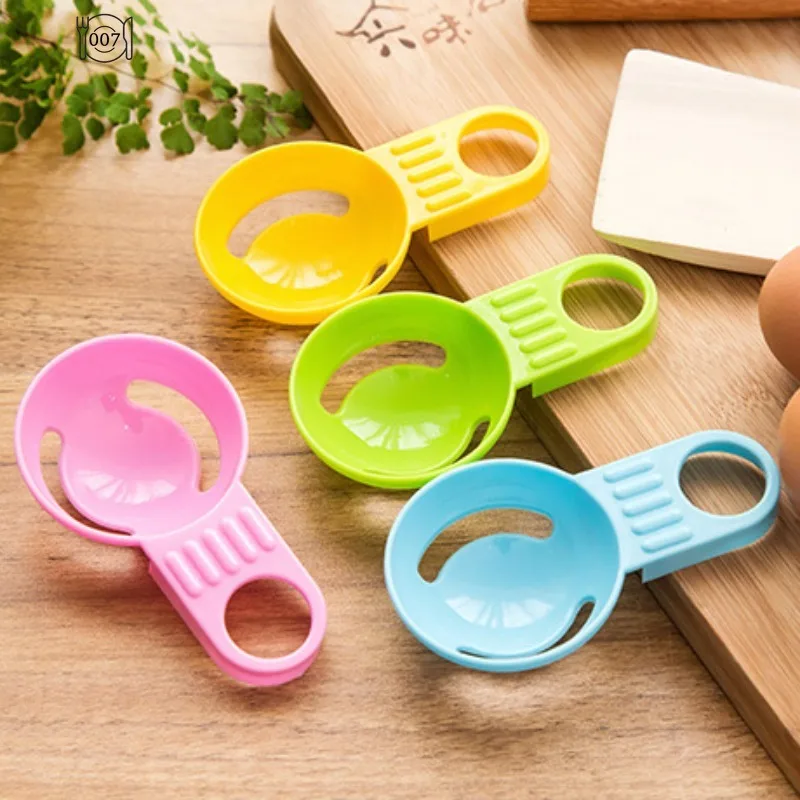 Creative Color Short-handed Egg White Separator Egg Processing Egg Dispenser Kitchen Baking Tools 1 Pc