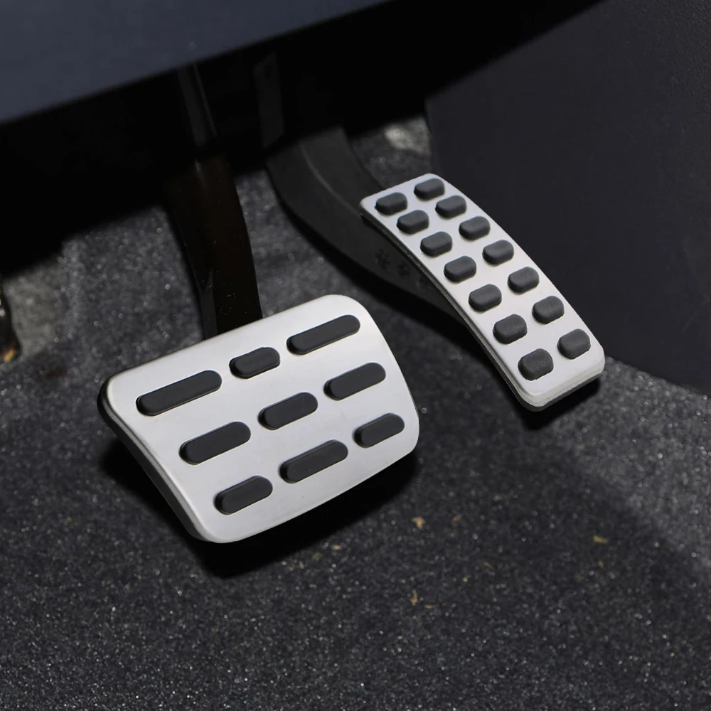 Car Pedals Fuel Brake Rest Foot Pedals for Hyundai Ix25 Creta Accent Verna Solaris Sedan 2011-for Kia K2 Rio Soul KX3 Pedal Cover