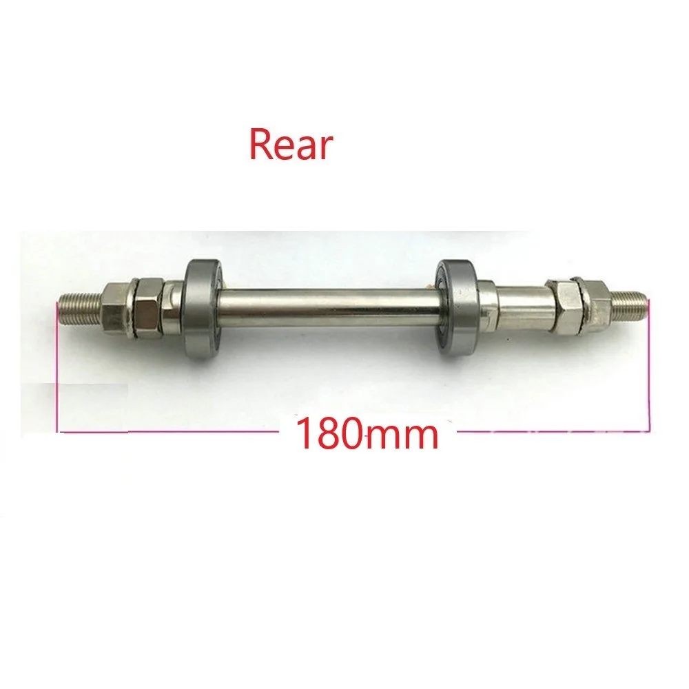 Bicycle Wheel Hub Bearings Bicycle Bearings Bike Wheel Hub Axle Front And Rear Solid Shaft Lever Solid Spindle Shift Shaft Bicycle Parts