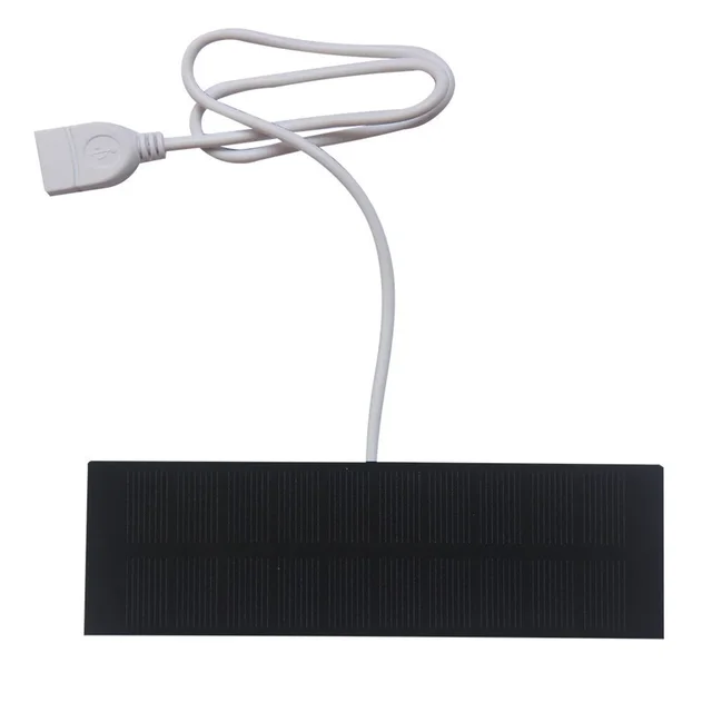 USB Solar Panel Charger Portable Battery Mobile Phone Charging Bank Charging Panel for Phones Fans Flashlight Small Power Banks 4