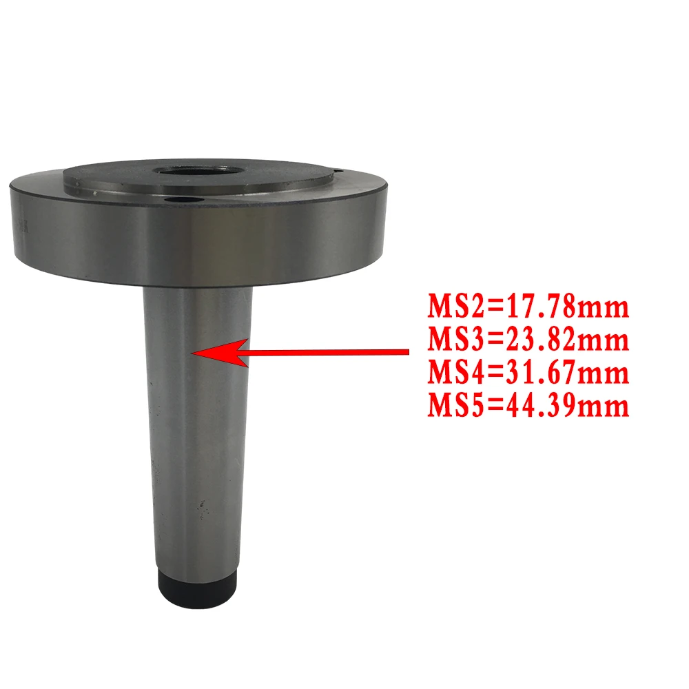 플랜지 커넥터 MS2,MS3,MS4,MS5 테이퍼 생크, K11,K12 시리즈 3 턱 4 턱 척 K11-80 K12-80, 80mm,100mm,125mm,130mm,160mm