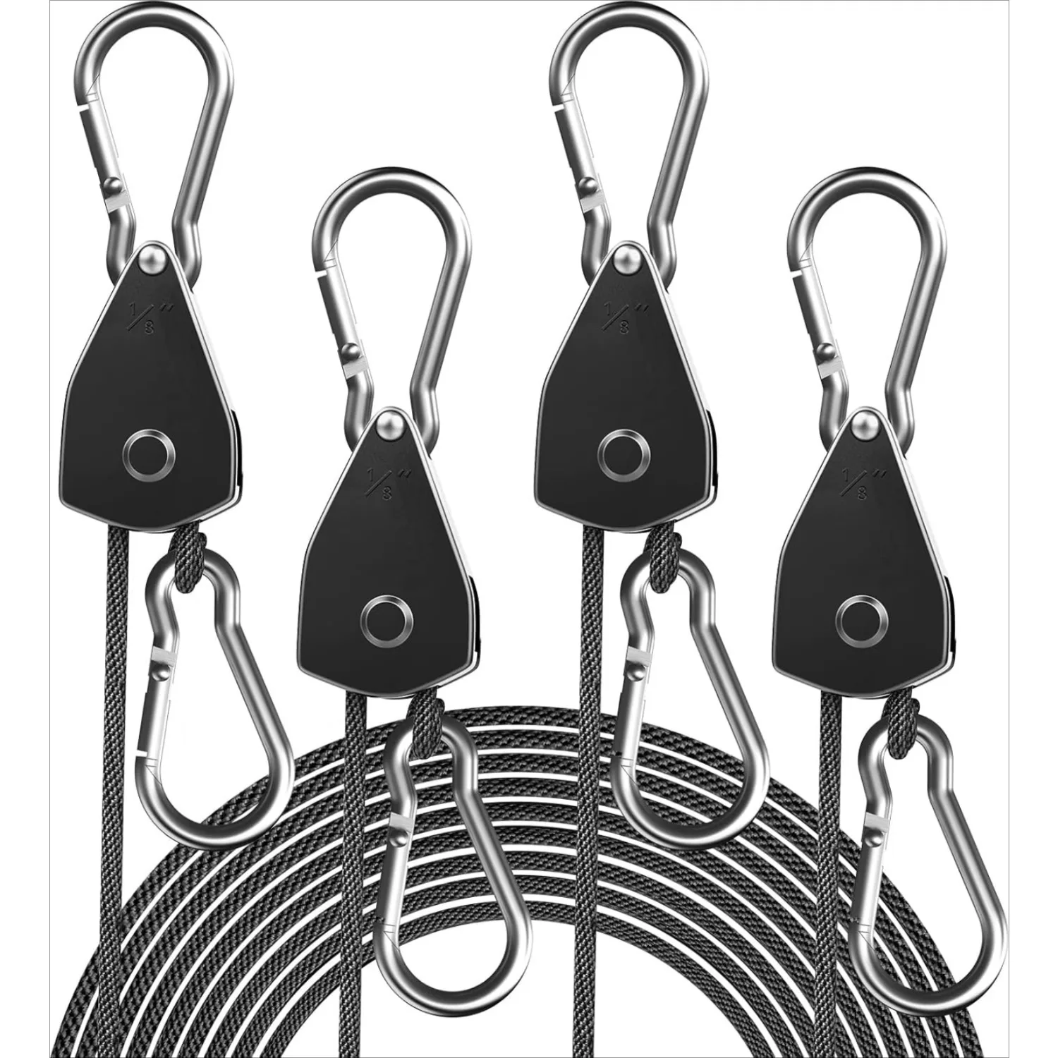 Bungee Cords with Hook Heavy Duty Outdoor Elastic Industrial Grade For Securing Tarps Luggage Climbing