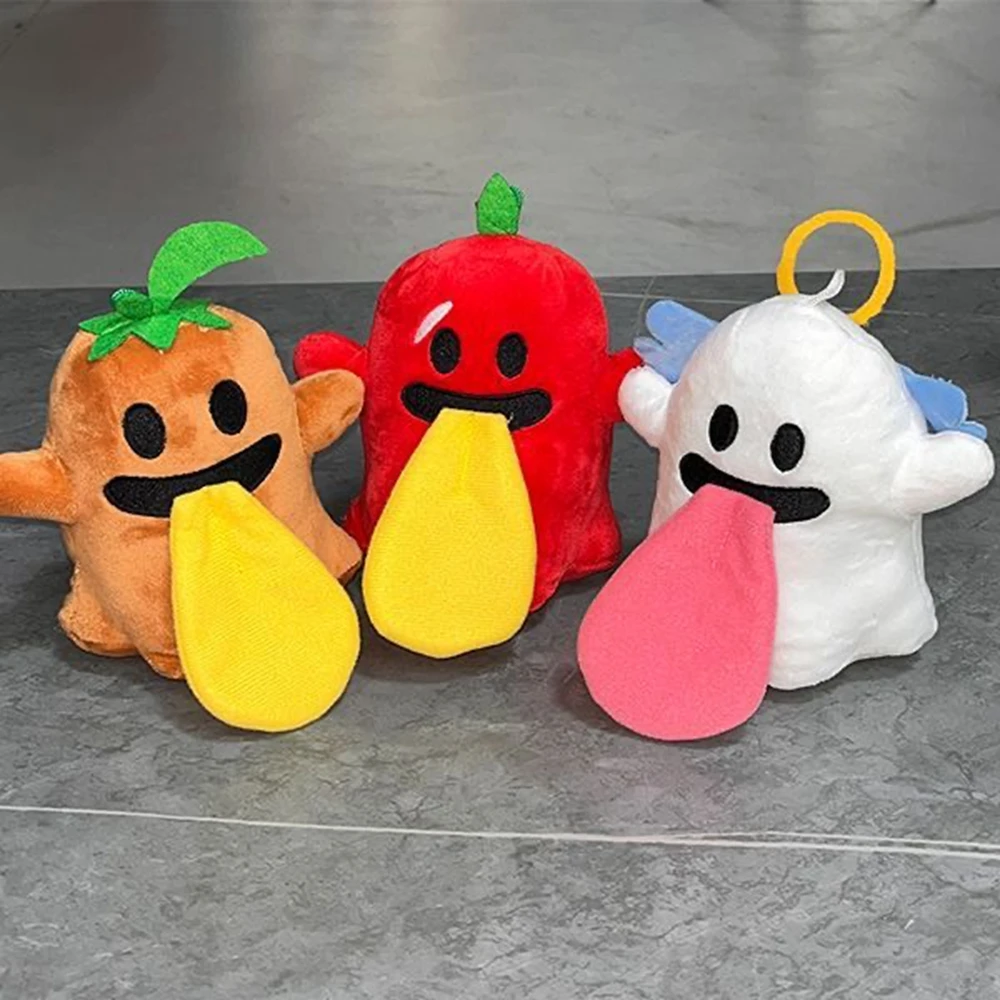 15cm Creative Funny Plush Toy Ghost Imp Action Bag Pendant Soft PP Cotton Stuffed Boy Girl Birthday Gift Hanging Decoration