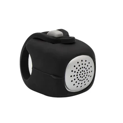 Electric Bicycle Safety Horn: Loud, Multi - Sound Bike Bell (Black)