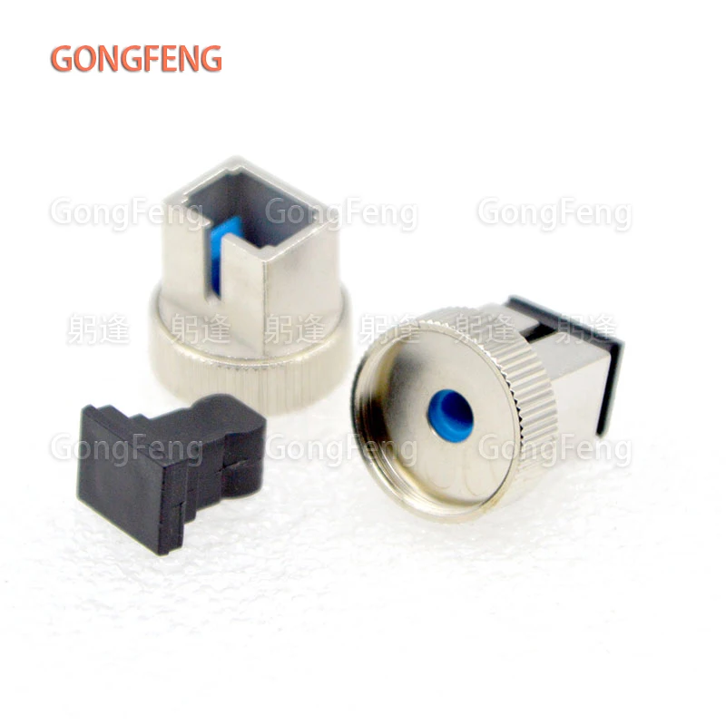 Conector adaptador de fibra óptica SC/APC/ST, medidor de Potencia Óptica, acoplador de conversión, brida, bolígrafo rojo, accesorios de Metal - Imagen 4