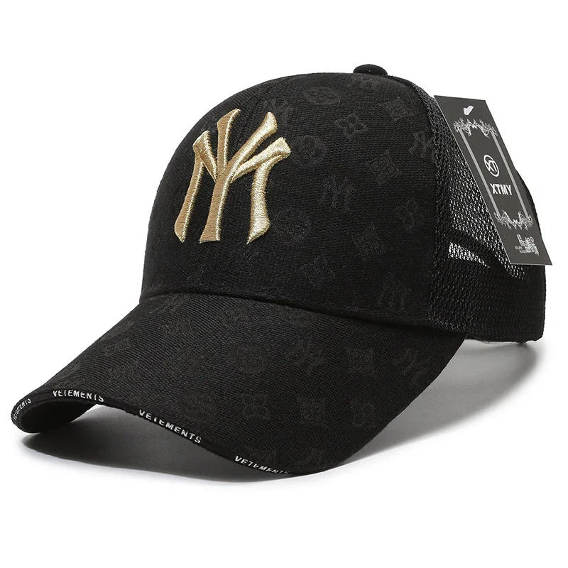 Summer Mens Mesh Net Baseball Cap Outdoor Women Casual Letter Embroidered Snapback Trucker Caps Dad Hats Breathable Sun Hat 6