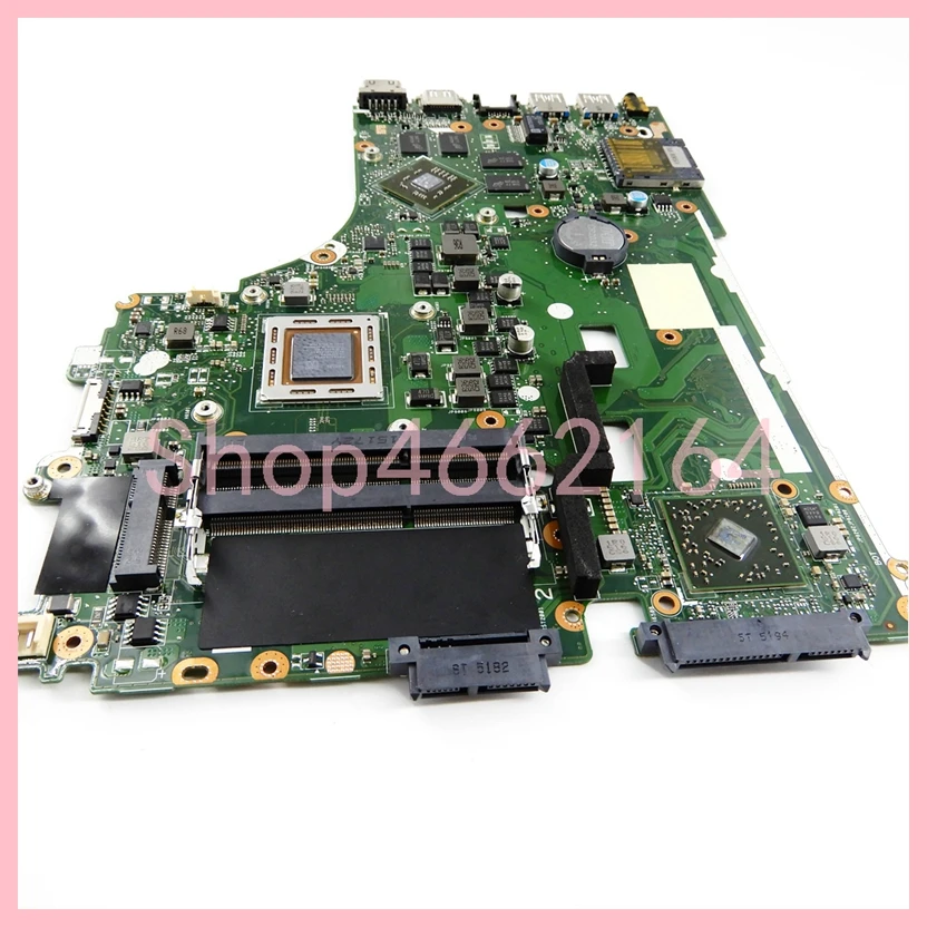 Placa-mãe para Laptop para Asus Mainboard Cpu X550za X550z Vm590z K550z X555z X550ze A87200 A10-7400 - Imagem 3