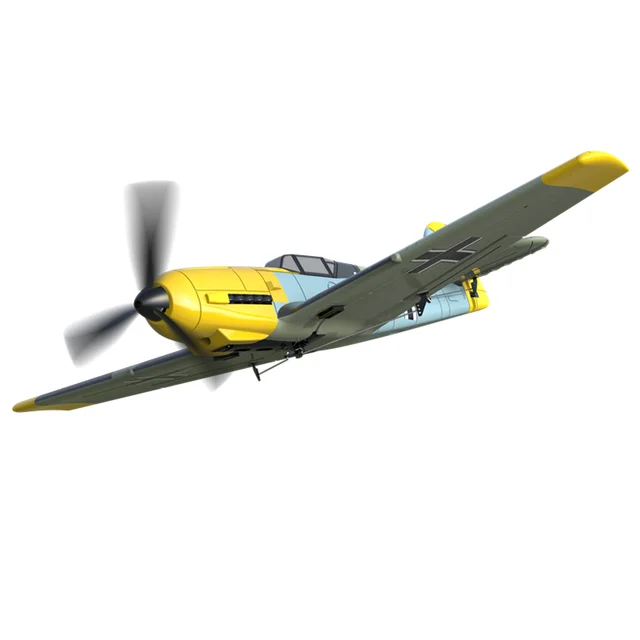 New Arrivel Volantex Remote Control 2.4G 4 Channels 761-11 BF109 BF-109 RC Warbird Mini Plane RTF 3