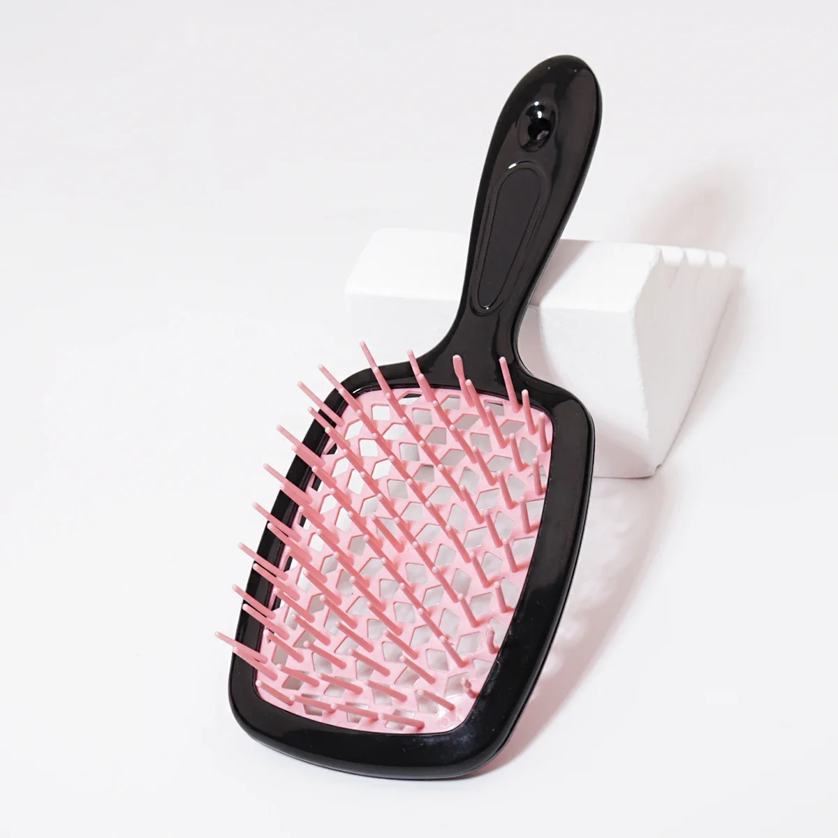 Hair Brush Tangled Hair Combed Hair Massage Hollowed Out Curly For Real Wigs