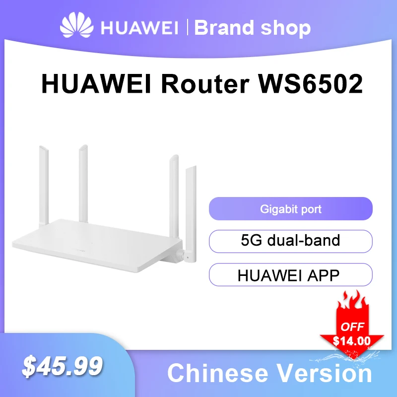 Original Huawei Ws6502 Gigabit Home Router Smart 5g Dualband Wifi