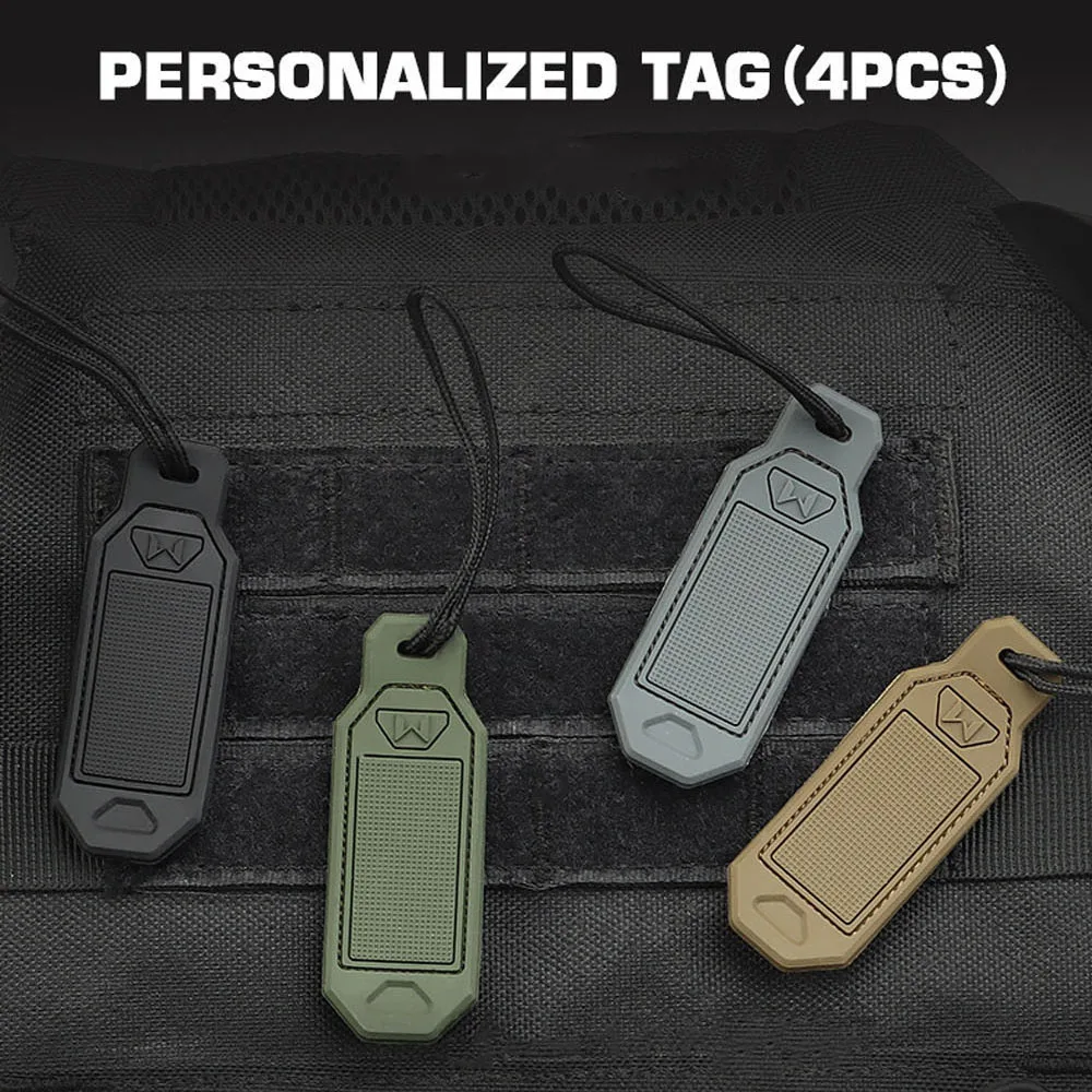 

Тактический значок для телефона, Волшебная наклейка на шлем для страйкбола, военное оборудование, бирка с именем, фонарик, нож, подвесной ключ