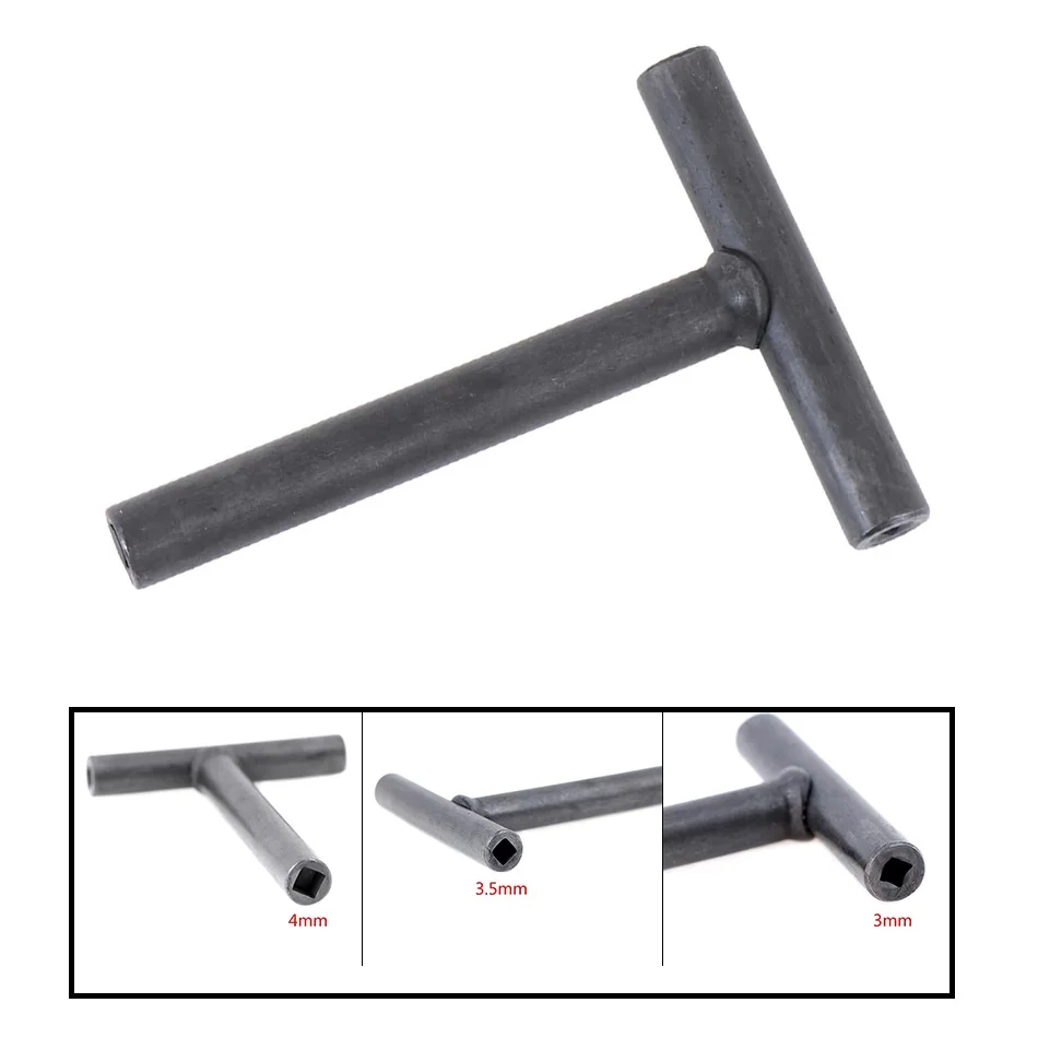 1 stücke T Bar Schlüssel 3mm 3,5mm 4mm Platz Stick Ventil Schraube Spannung Einstellung Spanner Für Roller motorrad Motor Reparatur Werkzeuge – Detail 2