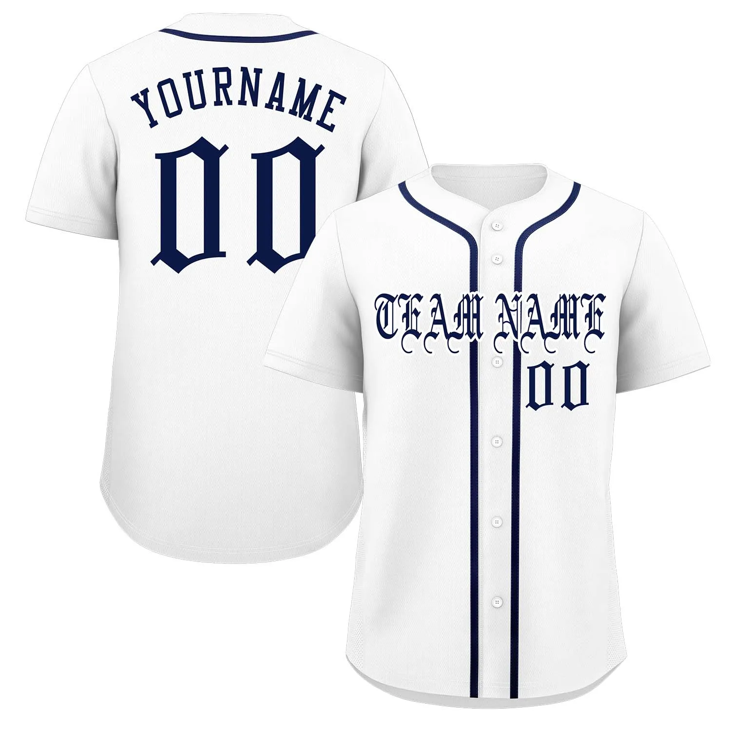 

Custom Personalzied Sports Fan Classic Style Baseball Jersey Softball Sport Shirt Training Uniform Men's