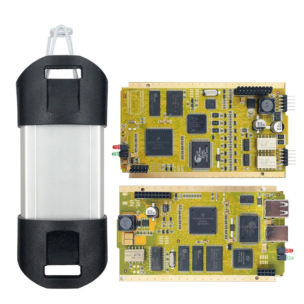 

Can Clip V207 диагностический интерфейс для renault Can Clip 206 Золотая печатная плата V178 с реле NEC AN2131QC AN2135SC полный чип + Reprog V191