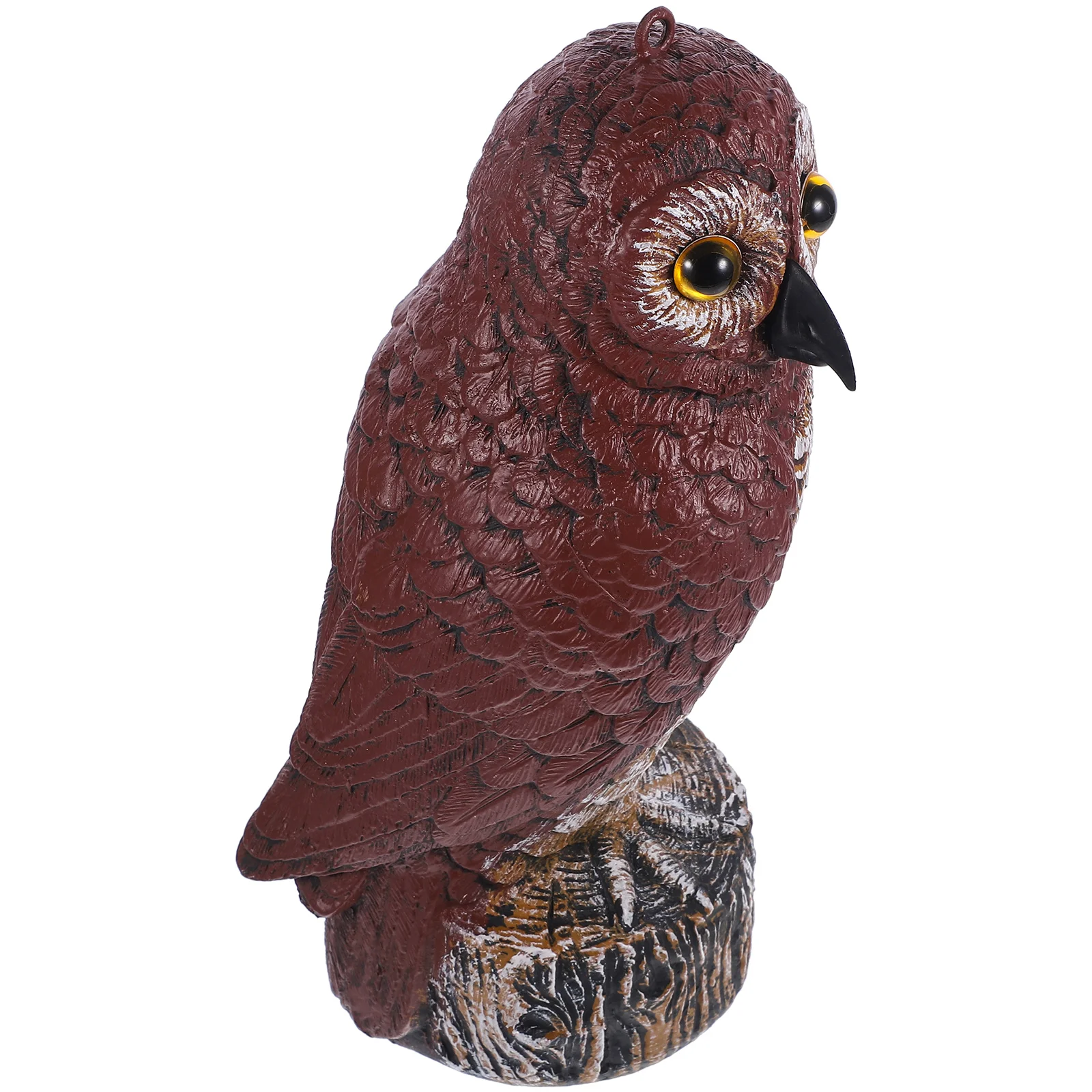 

Fake Owl Sculpture Owl to Scare Birds Owl Bird Deterrent Statue Garden Owl Decor