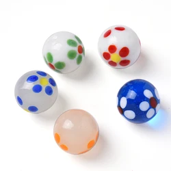 Console de jeu Pinball, boule de verre de 20mm, 5 pièces, Machine à Pinball, pour bétail, petits marbres, jouets Pat, perles de Machine Parent enfant 