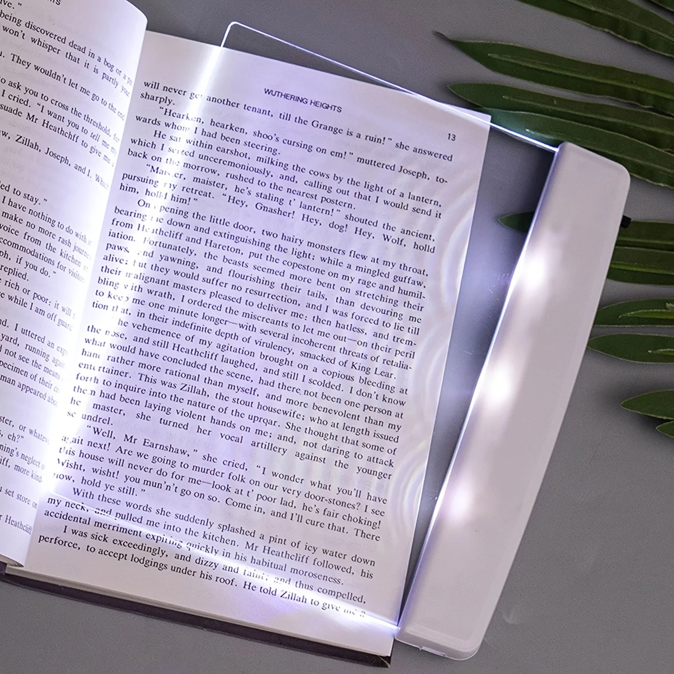 Compact LED Bookmark Light: Portable & Eye-Caring Reading Lamp