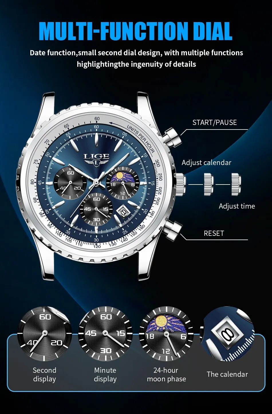 LIGE Watch Box Packaging