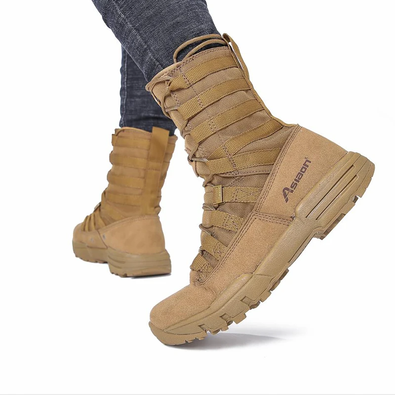 Hiking Sport Shoes Ankle Men Sneakers Men Army Boots Outdoor Boots Men's Military Desert Waterproof Work Safety Shoes