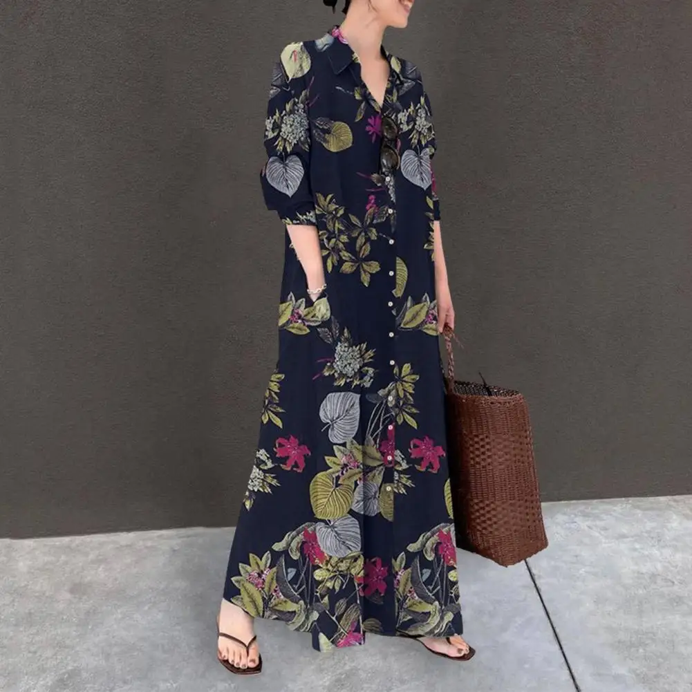 Рисунок 4 - Платье-рубашка с цветным цветочным принтом