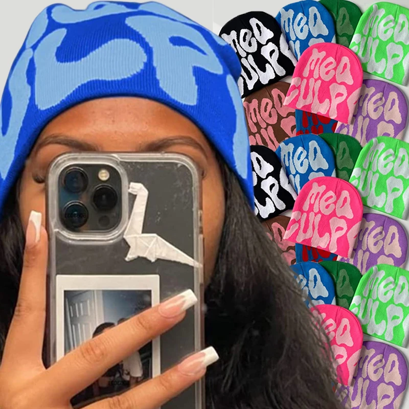  Y2K ߰  ,  з׷ ǰ ĸ, Mea Culpa Skullies , Ʈ ƮƮ,  ũ ݵ 