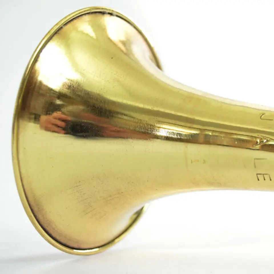 Tromba D'Ottone Bugle Luxylei Per Principianti - Dorata Con Bocchino - Per Bande Scolastiche E Militari - Foto 5
