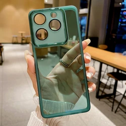 Protective Case with Camera Lens Film for Itel S23 (Emerald Green)