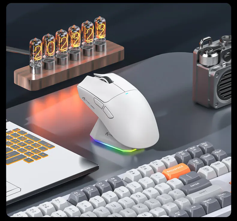 

Attack Shark X11 Wireless Mouse 3Mode Bluetooth 2.4G RGB Esports Gaming Mouse Charging Lightweight PAW3311 Sensor PC Accessories