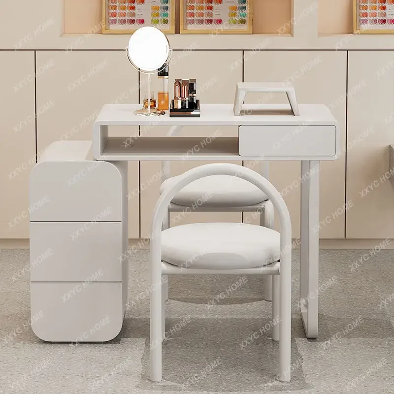 

Manicure Table and Chair Set Japanese Single Double Manicure Light Luxury Manicure Shop