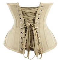 Corset court en forme de sablier pour femmes, Bustiers et Corsets gothiques Sexy, sous le buste, entraîneur de taille, amincissant, cintré à la taille 3