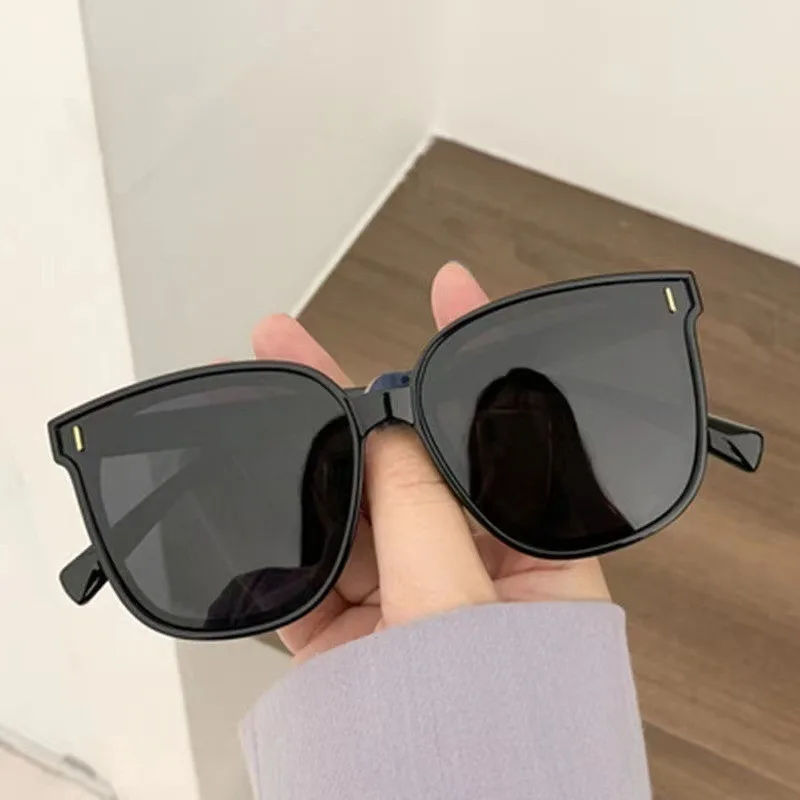Square Frame Sunglasses Fashion Korean Personality Ins Trend UV400 for Unisex Street