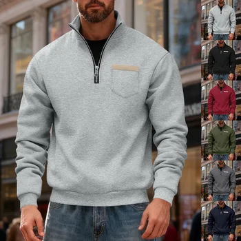 Men's Fleece Pullover Outdoor Sports & Fitness Jacket