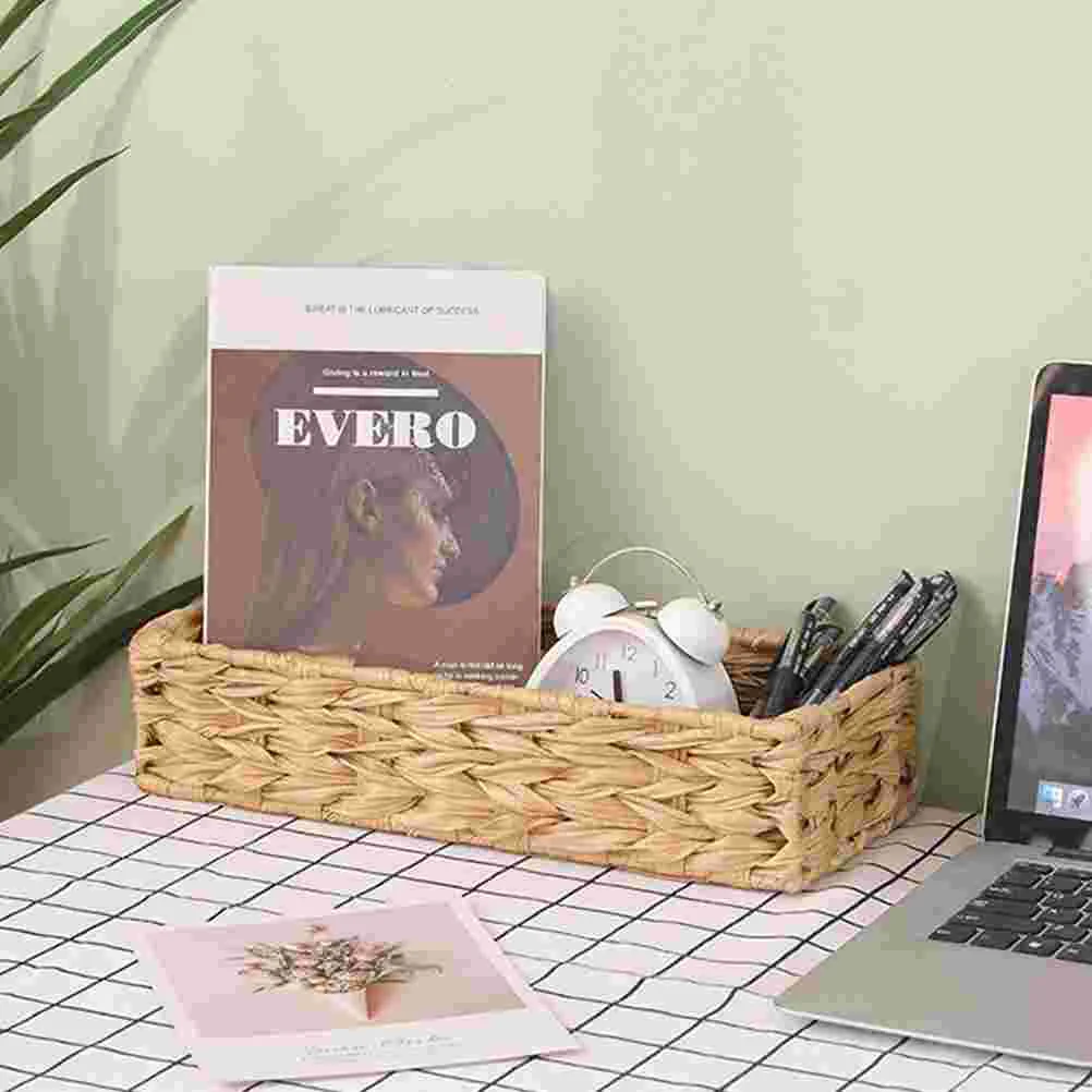 

Storage Baskets For Shelves For Shelves For Shelves Multi-function Ornament Vintage Sundries Organizing Wicker Indoor