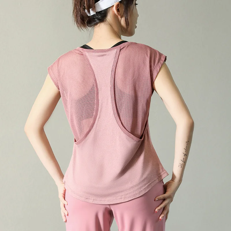 Women Fitness Tops Workout Training Exercise Gym T Shirts Female Sport T-shirt Bodybuilding Yoga Running Short Sleeve Tees 07 sports t shirt yoga top yoga shirt sports shirt
