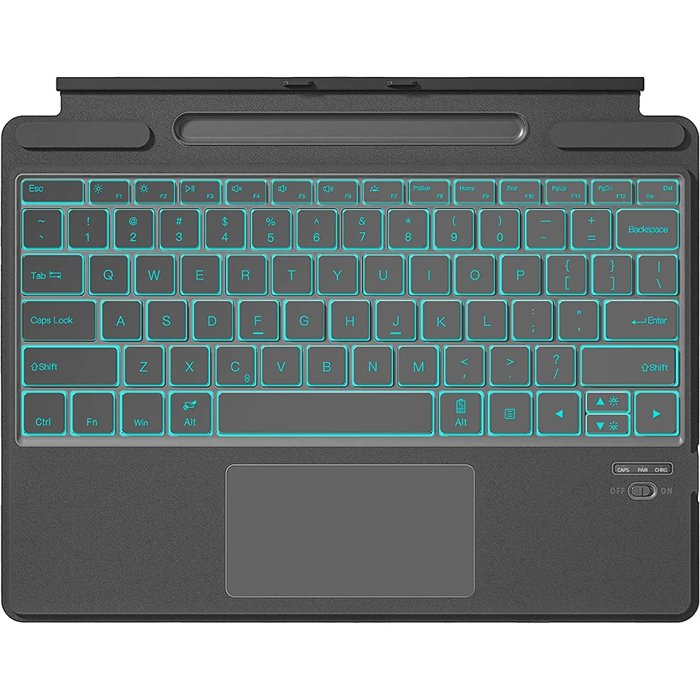 Surface Pro 8 Keyboard Case Backlight Bluetooth Keyboard for Surface