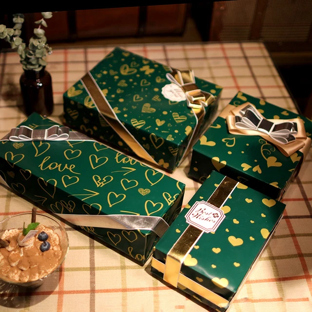 Green Decoration Gifts Wrapping Paper Artware Kraft Packing Paper Christmas  Vellum Paper Origami Paper - Gift Boxes & Bags - AliExpress