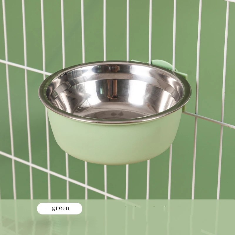 Automatic Pet Feeder with Hanging Bowl Water Bottle Food Container Dispenser for Puppy Cats Rabbit Birds Pet Feeding Product 2