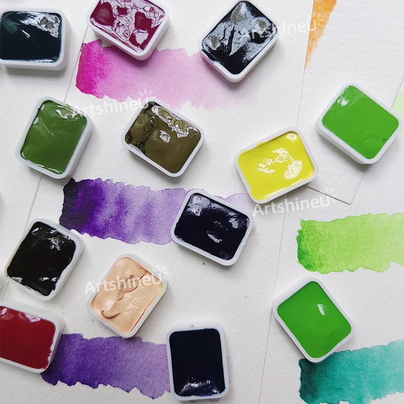 1ml Single Watercolor Paints Set for Artists Students