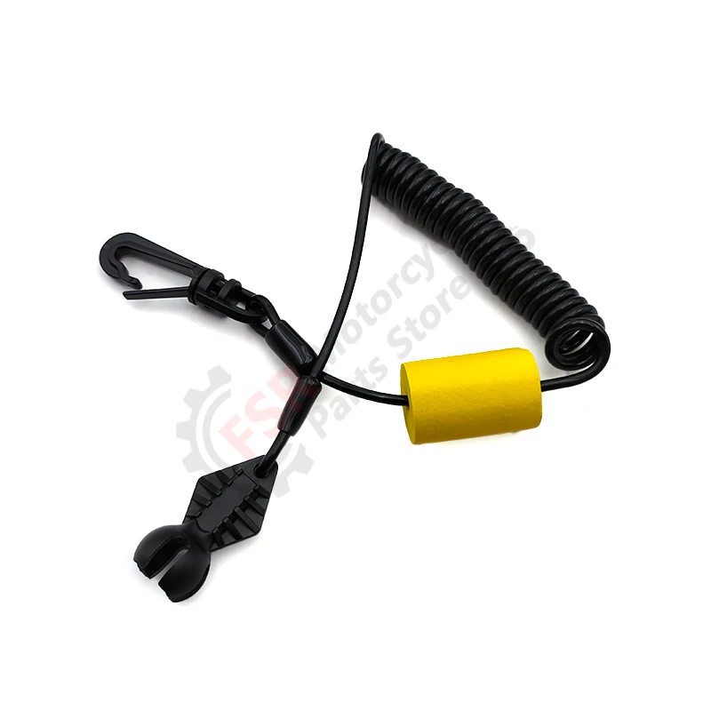 Clip On Safety Lanyard Tether Floating Key for SeaDoo 1630 GTX GTS GTI RXT RXP RXT-X 278003400