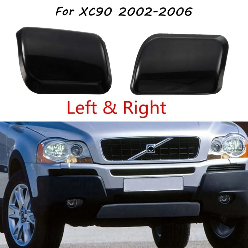 

Side For VOLVO XC90 2002-2006 Front Bumper Headlight Lamp Washer Jet Nozzle Cover Cap
