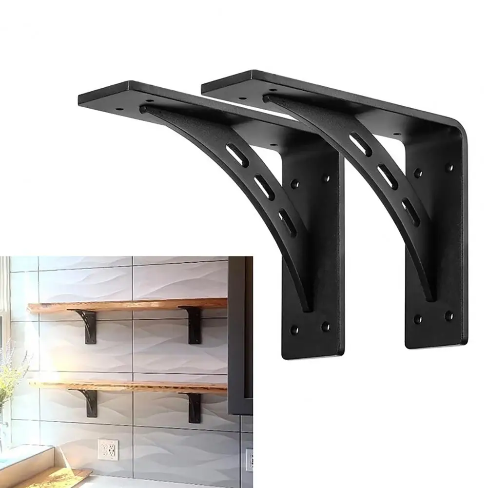 

Stainless Steel Shelf Durable L-shaped Shelf Support Brackets for Countertops Corrosion Resistant Heavy Duty Metal for Stability