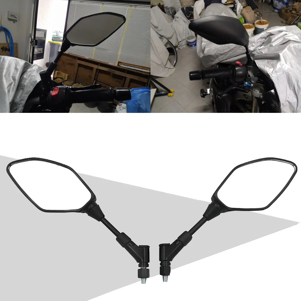 Rearview Mirrors For YAMAHA FZ6 N FZ6N FZ-6N FZ-6S FZ8 FZ-8 FZ1N FZ-1N MT10 motorcycle mirror motorcycle mirrors