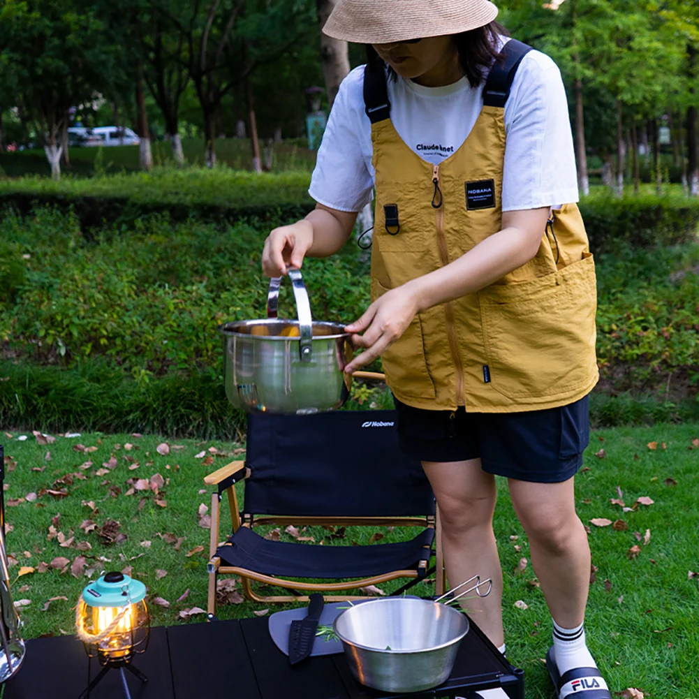 Camping Vest Sleeveless Shoulder Bag Multi Pocket Clothes Supplies For Fishing Work Travel Hiking Waistcoat Jacket Unisex cooling vest fisherman vest