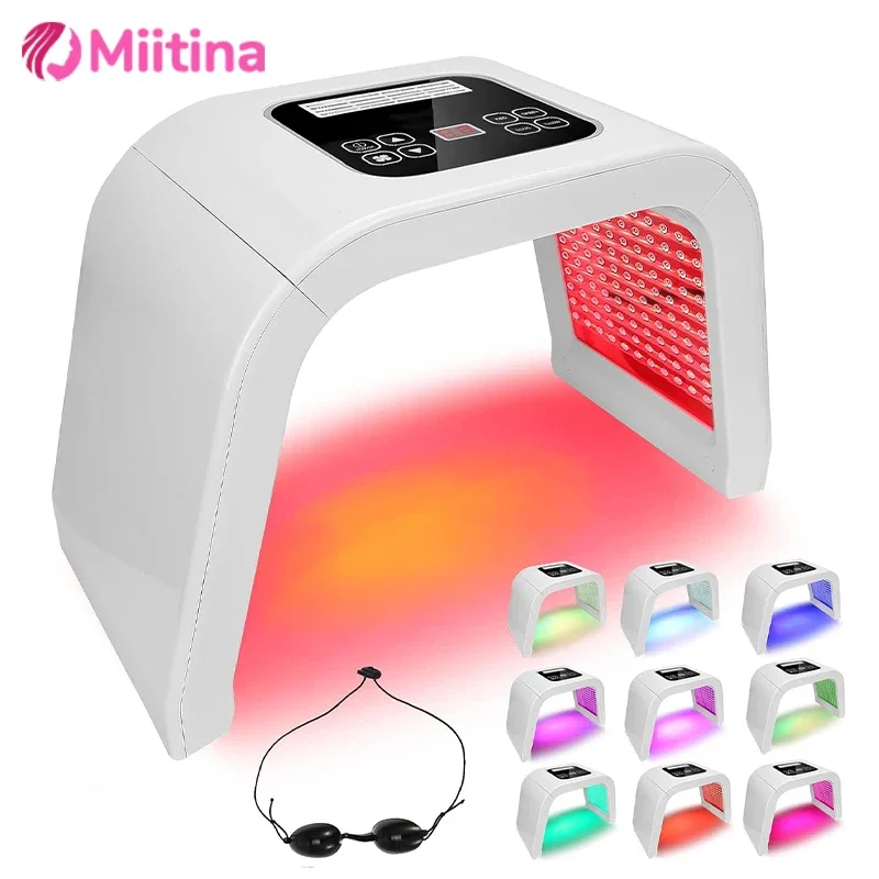 7 Colors LED Photon Machine Nano Skin Moisturizing Face&Body Mask Salon SPA Home Use Skin Rejuvenation anti-wrinkle Care