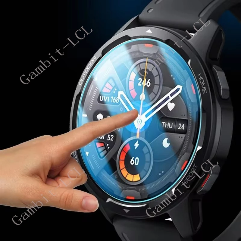 2-Pack 9H Tempered Glass Screen Protector for Smart Watches - Durable Cover Film