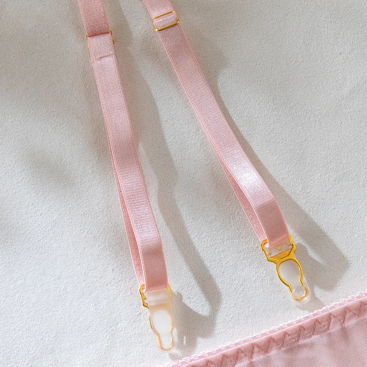 Floral Embroidered Bodysuit Lingerie Set 6