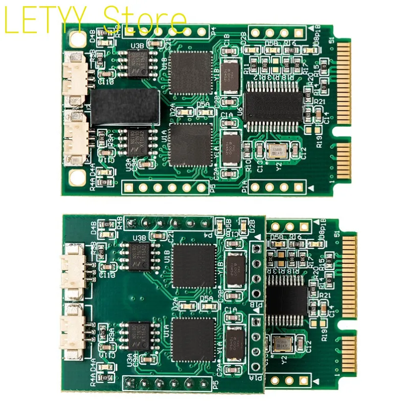 

Двухканальный PCI Express Mini для платы CAN-mini PCIe, совместимый с IPEH-003049