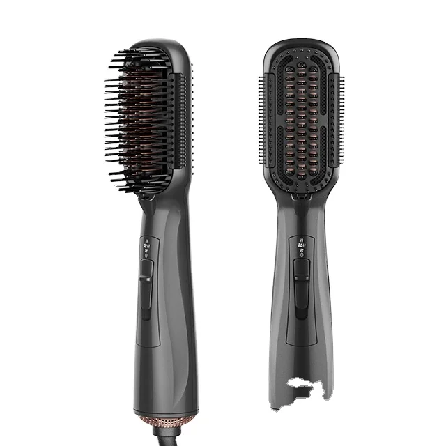 New Convenient Hair Brush PTC Heater Massage Comb Portable Ionic Hair Brush Electric Ionic Hair Brush Metal Hot 3