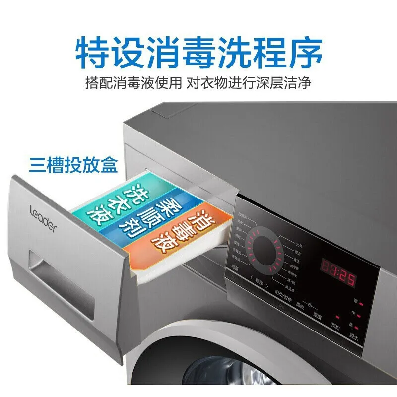 Lave-linge Domestique À Conversion Automatique De Fréquence, 8kg, 9/10kg,  Pour Drainage Supérieur, En Fibre Chimique, En Soie, Sous-vêtements -  Machines À Laver - AliExpress