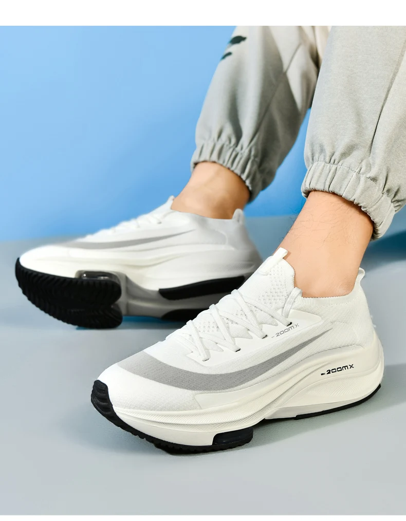 Men Running Shoes Breathable Race Cushioning Outdoor Jogging Sneakers Trainer Luxury shoes Couple Non-Slip Mesh Off-road Shoes S4c1342b6848f4a5680ca457909142e0ai